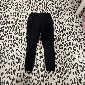 Black High-Waisted Leggings